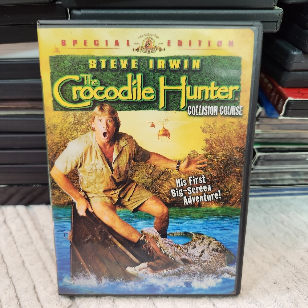 🎬3/15 The Crocodile Hunter Collision Course DVD